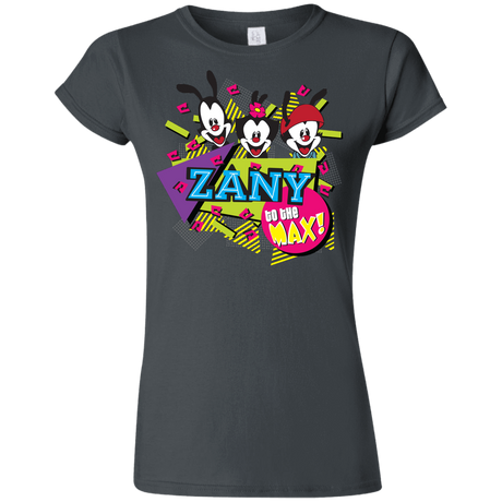 T-Shirts Charcoal / S Zany Junior Slimmer-Fit T-Shirt