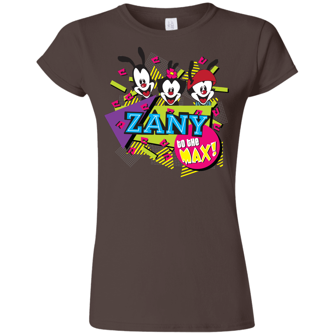 T-Shirts Dark Chocolate / S Zany Junior Slimmer-Fit T-Shirt