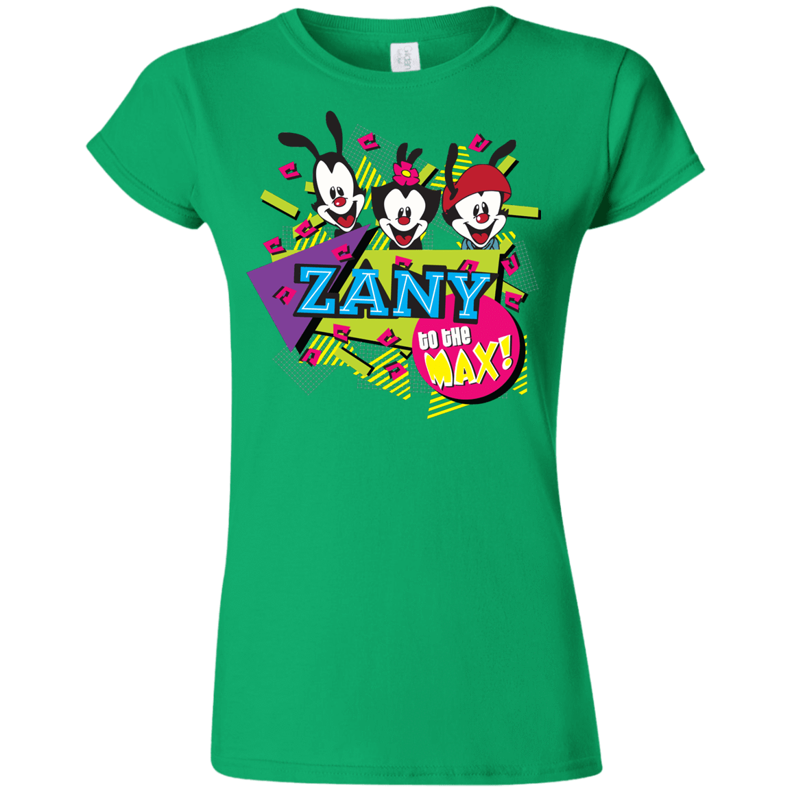 T-Shirts Irish Green / S Zany Junior Slimmer-Fit T-Shirt