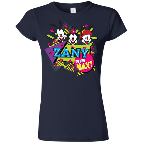 T-Shirts Navy / S Zany Junior Slimmer-Fit T-Shirt