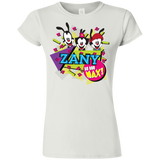 T-Shirts White / S Zany Junior Slimmer-Fit T-Shirt