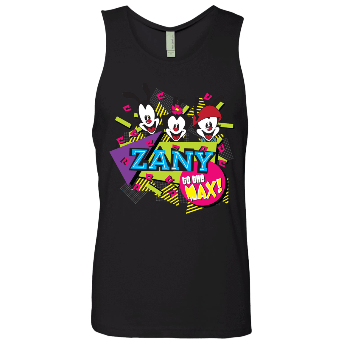 T-Shirts Black / S Zany Men's Premium Tank Top