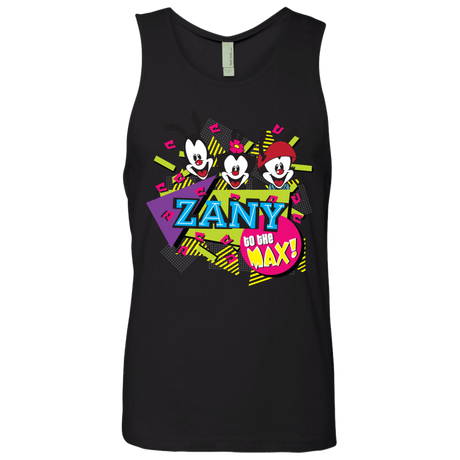 T-Shirts Black / S Zany Men's Premium Tank Top