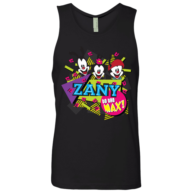 T-Shirts Black / S Zany Men's Premium Tank Top