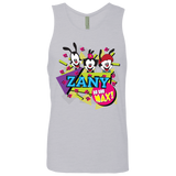 T-Shirts Heather Grey / S Zany Men's Premium Tank Top