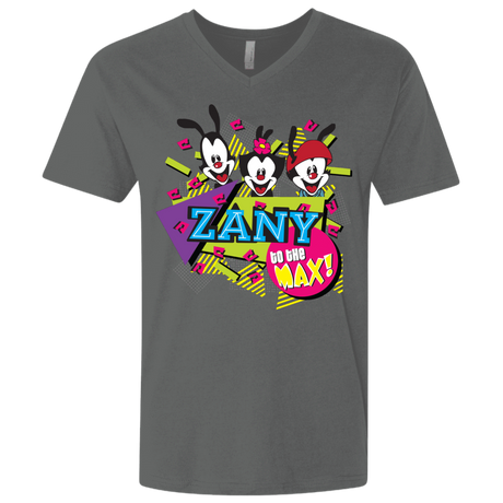 T-Shirts Heavy Metal / X-Small Zany Men's Premium V-Neck