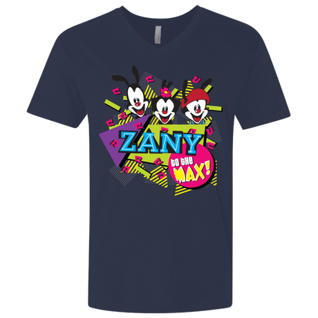 T-Shirts Midnight Navy / X-Small Zany Men's Premium V-Neck