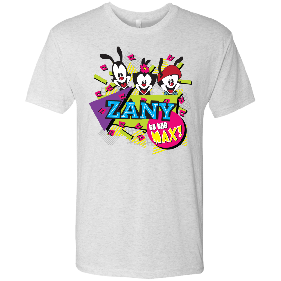 T-Shirts Heather White / S Zany Men's Triblend T-Shirt