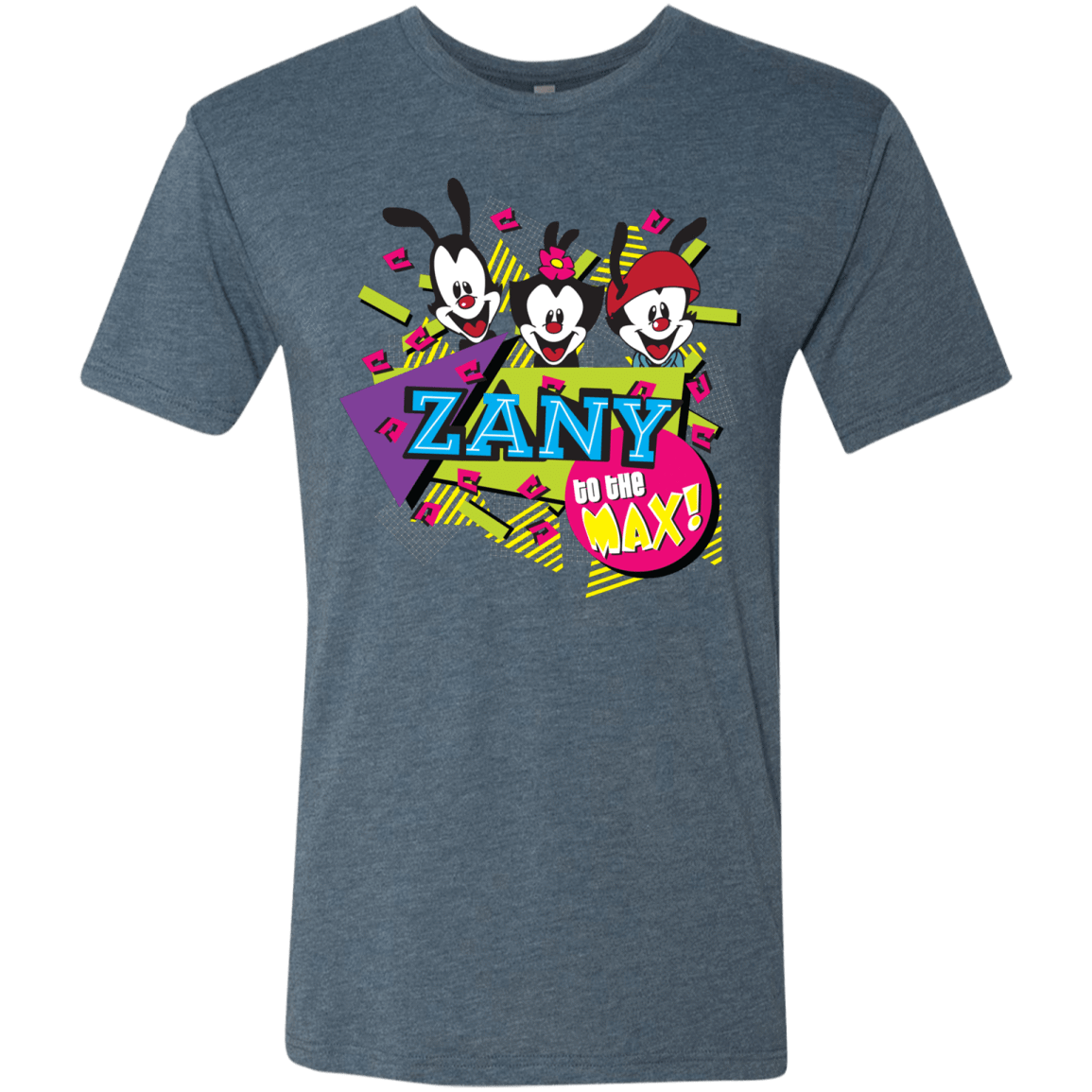 T-Shirts Indigo / S Zany Men's Triblend T-Shirt