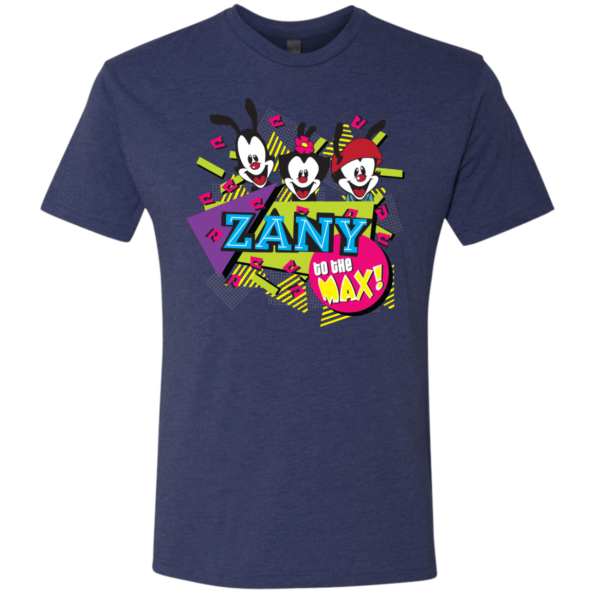 T-Shirts Vintage Navy / S Zany Men's Triblend T-Shirt