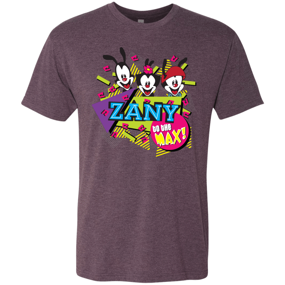 T-Shirts Vintage Purple / S Zany Men's Triblend T-Shirt