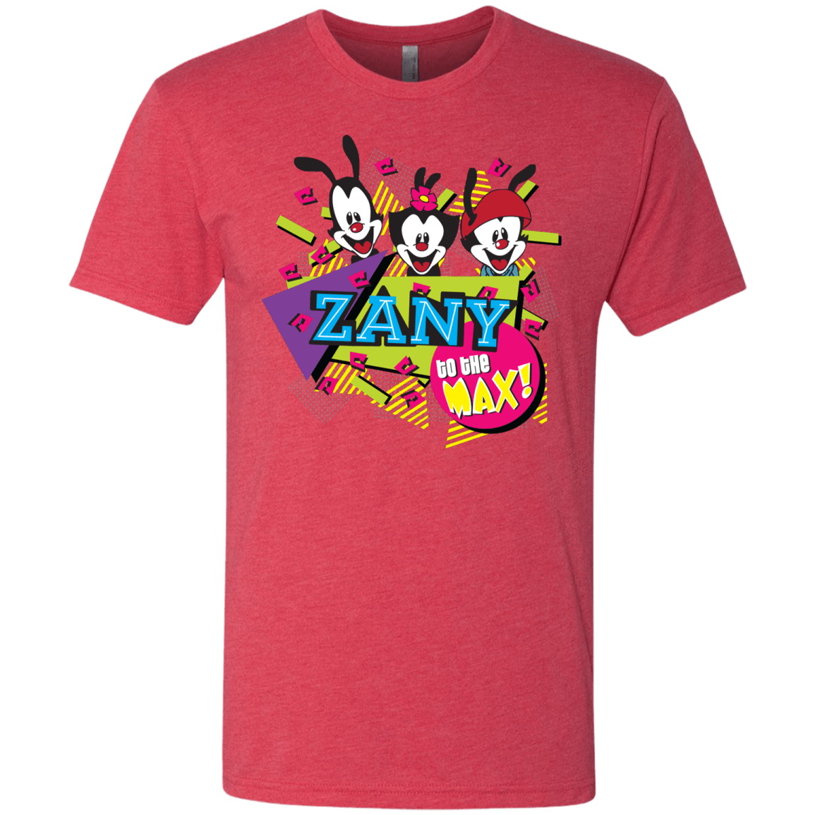 T-Shirts Vintage Red / S Zany Men's Triblend T-Shirt