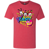T-Shirts Vintage Red / S Zany Men's Triblend T-Shirt