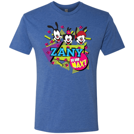 T-Shirts Vintage Royal / S Zany Men's Triblend T-Shirt