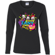 T-Shirts Black / S Zany Women's Long Sleeve T-Shirt