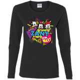 T-Shirts Black / S Zany Women's Long Sleeve T-Shirt