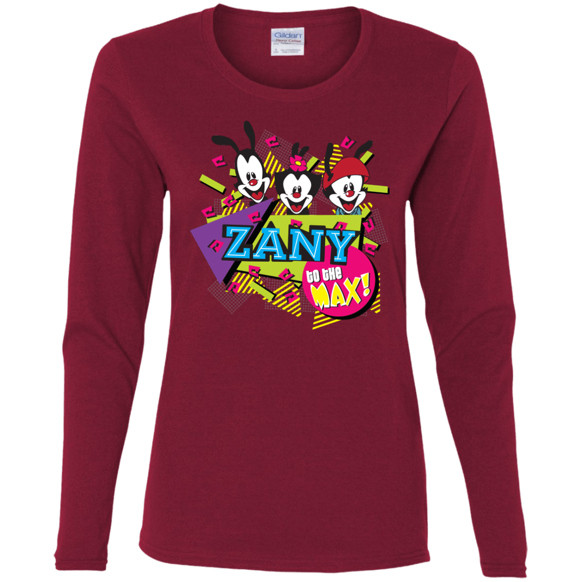 T-Shirts Cardinal / S Zany Women's Long Sleeve T-Shirt