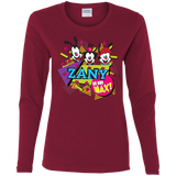 T-Shirts Cardinal / S Zany Women's Long Sleeve T-Shirt