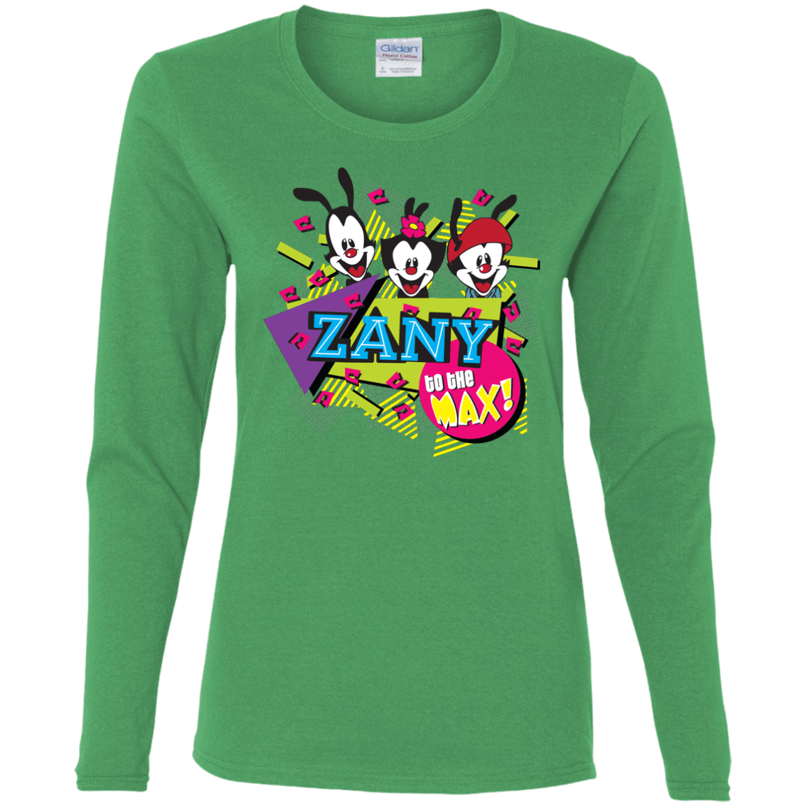 T-Shirts Irish Green / S Zany Women's Long Sleeve T-Shirt