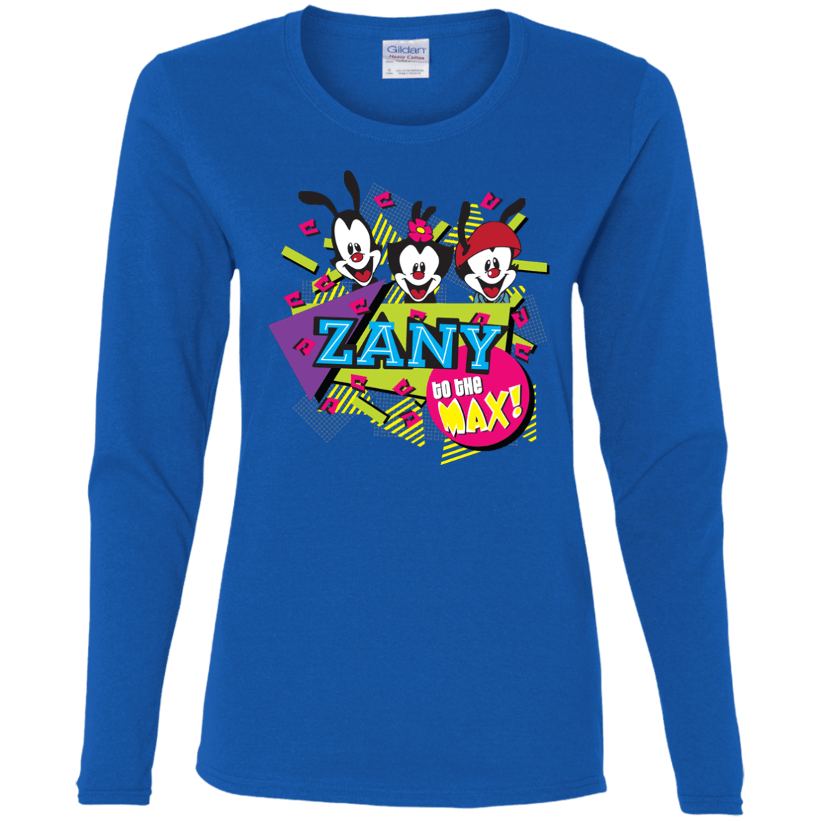 T-Shirts Royal / S Zany Women's Long Sleeve T-Shirt