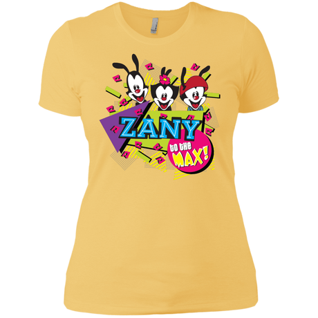 T-Shirts Banana Cream/ / X-Small Zany Women's Premium T-Shirt