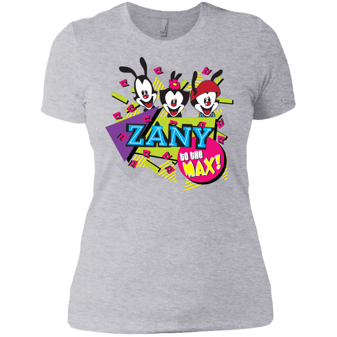 T-Shirts Heather Grey / X-Small Zany Women's Premium T-Shirt