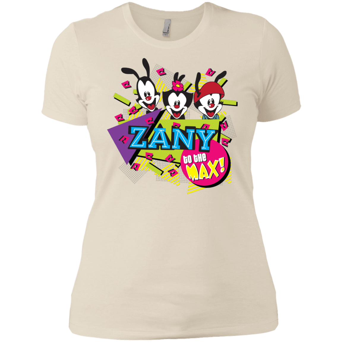 T-Shirts Ivory/ / X-Small Zany Women's Premium T-Shirt