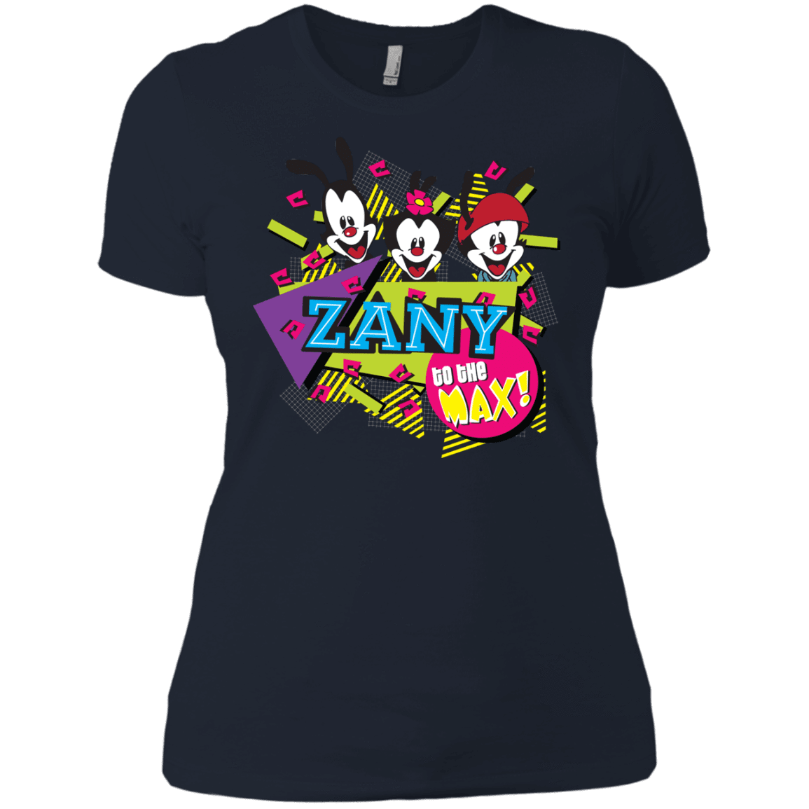 T-Shirts Midnight Navy / X-Small Zany Women's Premium T-Shirt