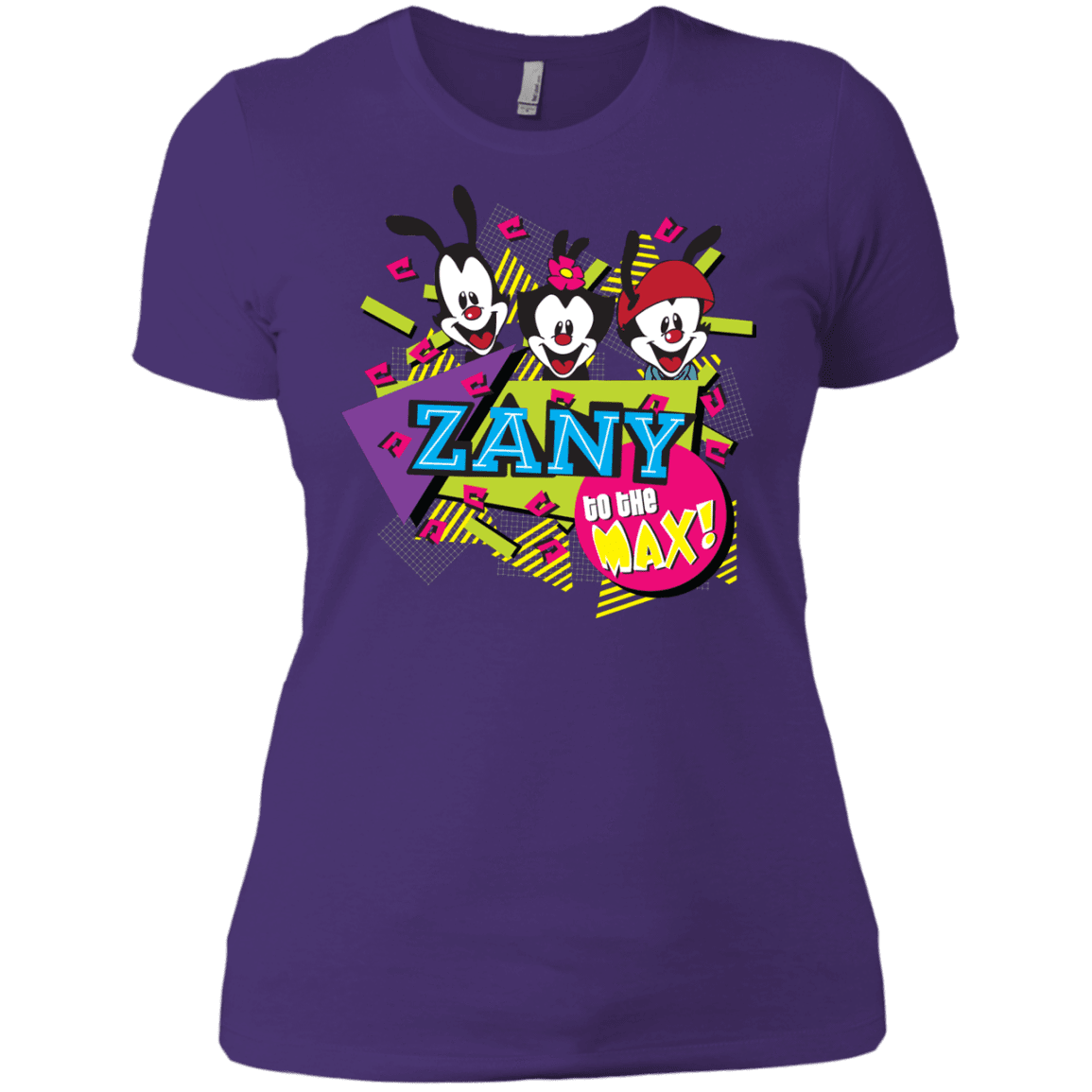 T-Shirts Purple Rush/ / X-Small Zany Women's Premium T-Shirt