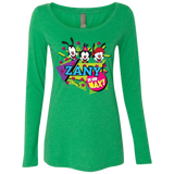 T-Shirts Envy / S Zany Women's Triblend Long Sleeve Shirt