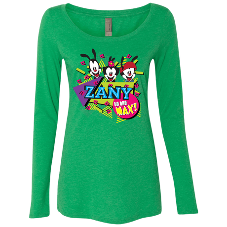 T-Shirts Envy / S Zany Women's Triblend Long Sleeve Shirt