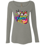 T-Shirts Venetian Grey / S Zany Women's Triblend Long Sleeve Shirt