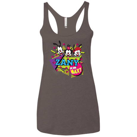 Zany Women's Triblend Racerback Tank