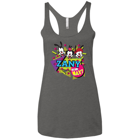 Zany Women's Triblend Racerback Tank