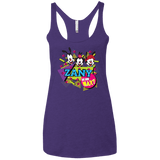 Zany Women's Triblend Racerback Tank