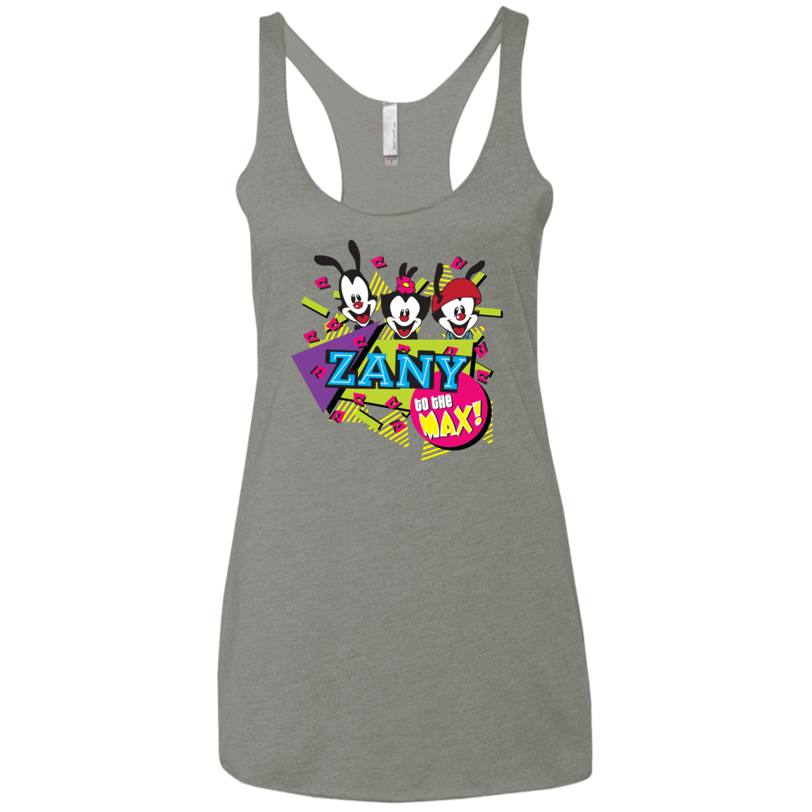 Zany Women's Triblend Racerback Tank