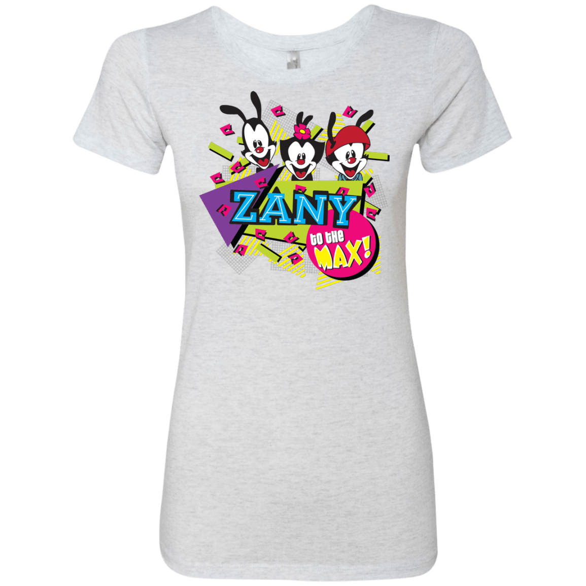 T-Shirts Heather White / S Zany Women's Triblend T-Shirt