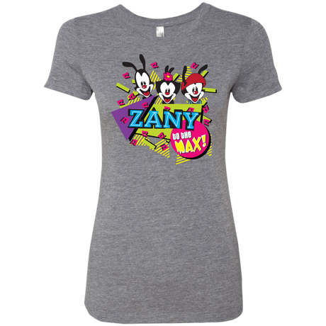 T-Shirts Premium Heather / S Zany Women's Triblend T-Shirt