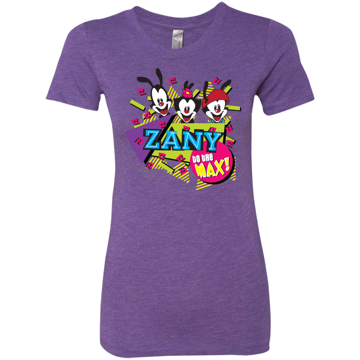 T-Shirts Purple Rush / S Zany Women's Triblend T-Shirt