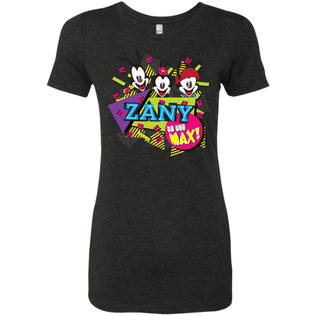 T-Shirts Vintage Black / S Zany Women's Triblend T-Shirt