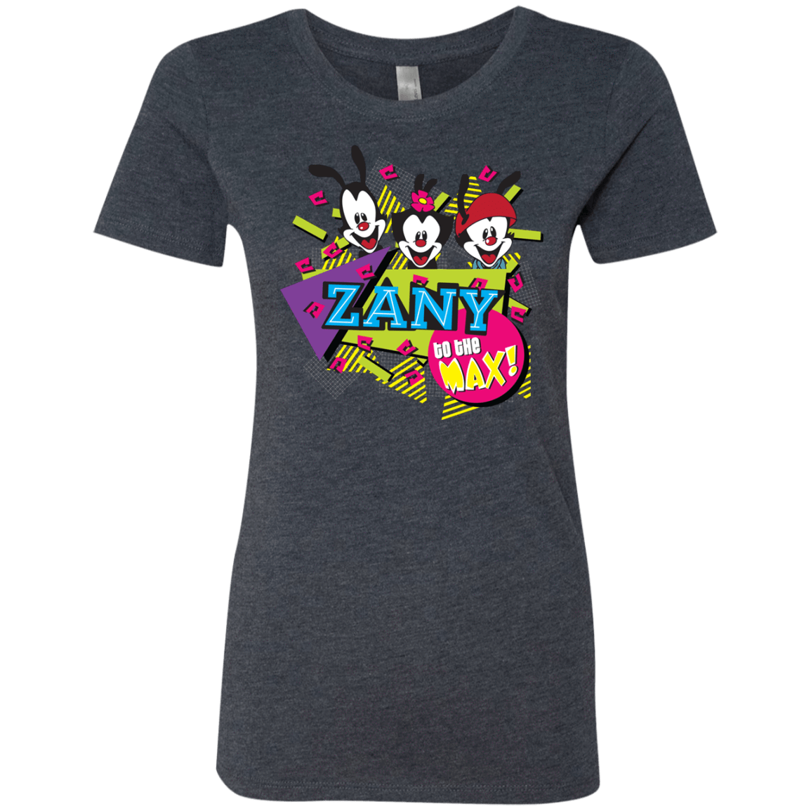 T-Shirts Vintage Navy / S Zany Women's Triblend T-Shirt