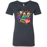 T-Shirts Vintage Navy / S Zany Women's Triblend T-Shirt