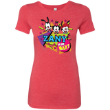 T-Shirts Vintage Red / S Zany Women's Triblend T-Shirt