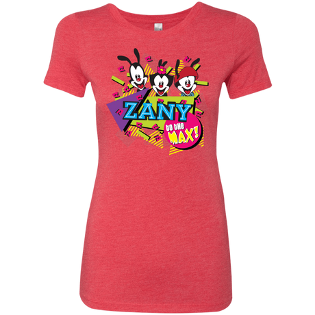T-Shirts Vintage Red / S Zany Women's Triblend T-Shirt