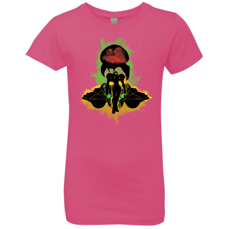 T-Shirts Hot Pink / YXS Zebes Conflict Girls Premium T-Shirt