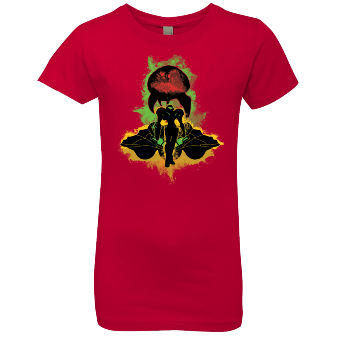 T-Shirts Red / YXS Zebes Conflict Girls Premium T-Shirt