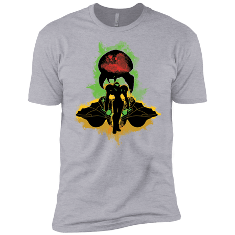 T-Shirts Heather Grey / X-Small Zebes Conflict Men's Premium T-Shirt