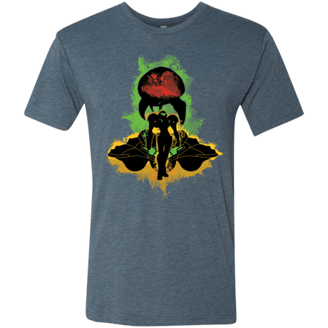 T-Shirts Indigo / Small Zebes Conflict Men's Triblend T-Shirt