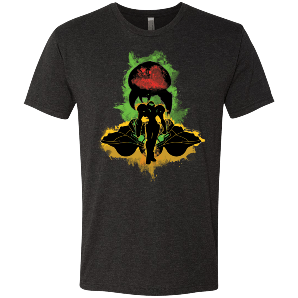 T-Shirts Vintage Black / Small Zebes Conflict Men's Triblend T-Shirt