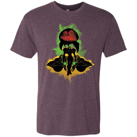 T-Shirts Vintage Purple / Small Zebes Conflict Men's Triblend T-Shirt